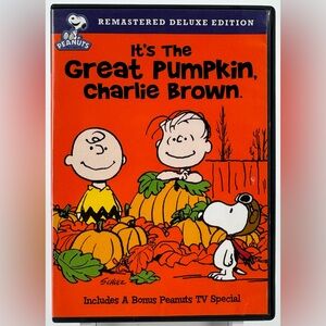 It’s The Great Pumpkin, Charlie Brown on DVD. Remastered Deluxe Edition.
